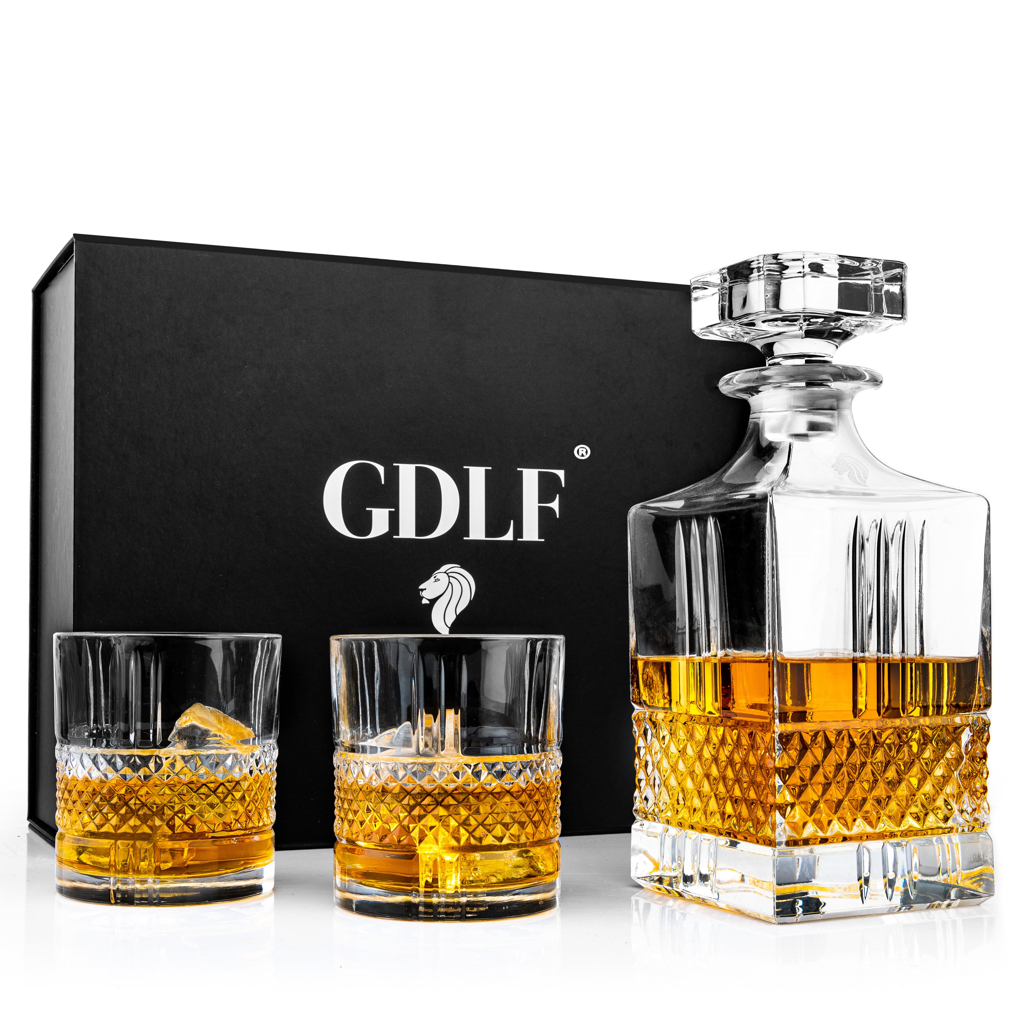 Whiskey Karaf Set Superior in Luxe Giftbox