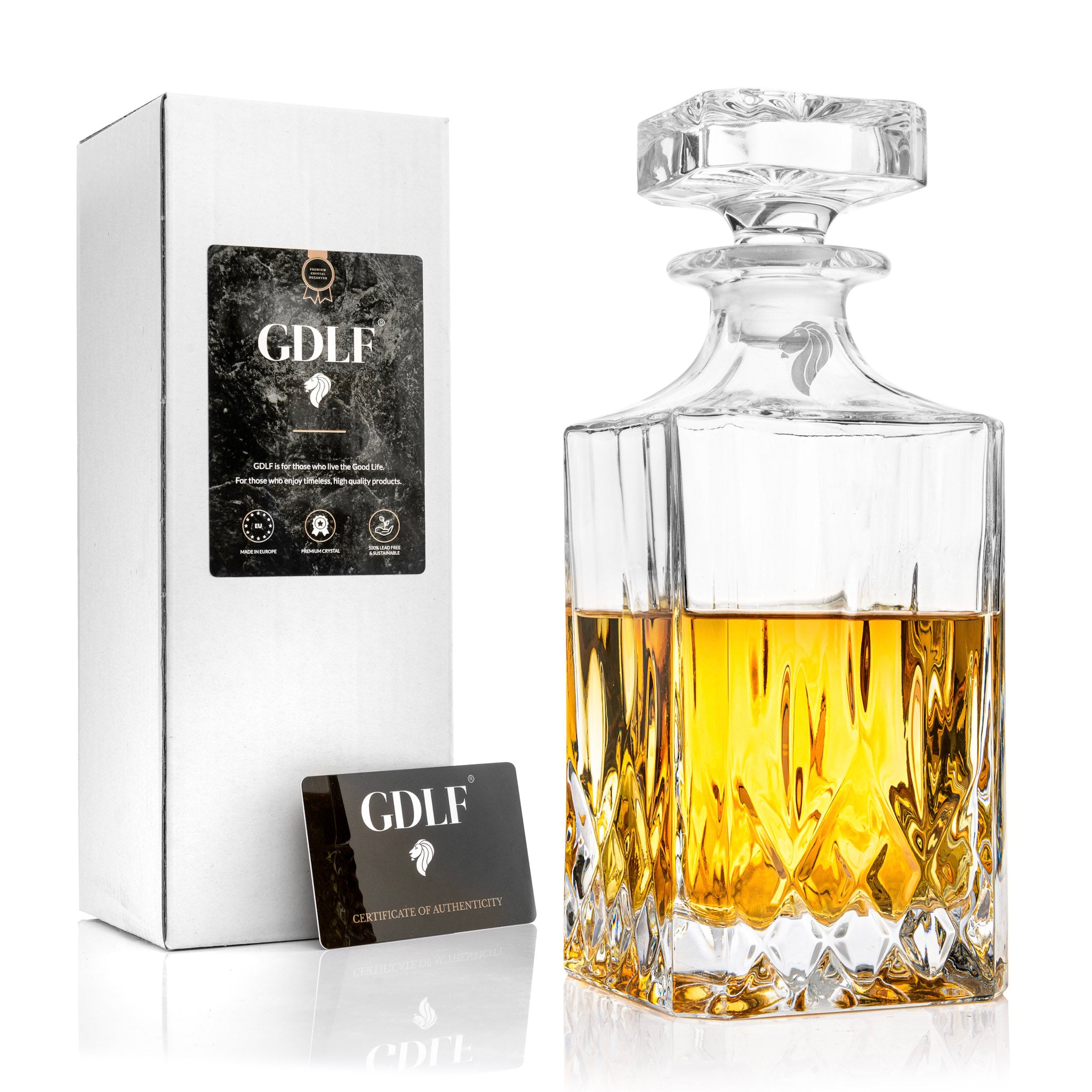 Whiskey Karaf Vintage Giftset