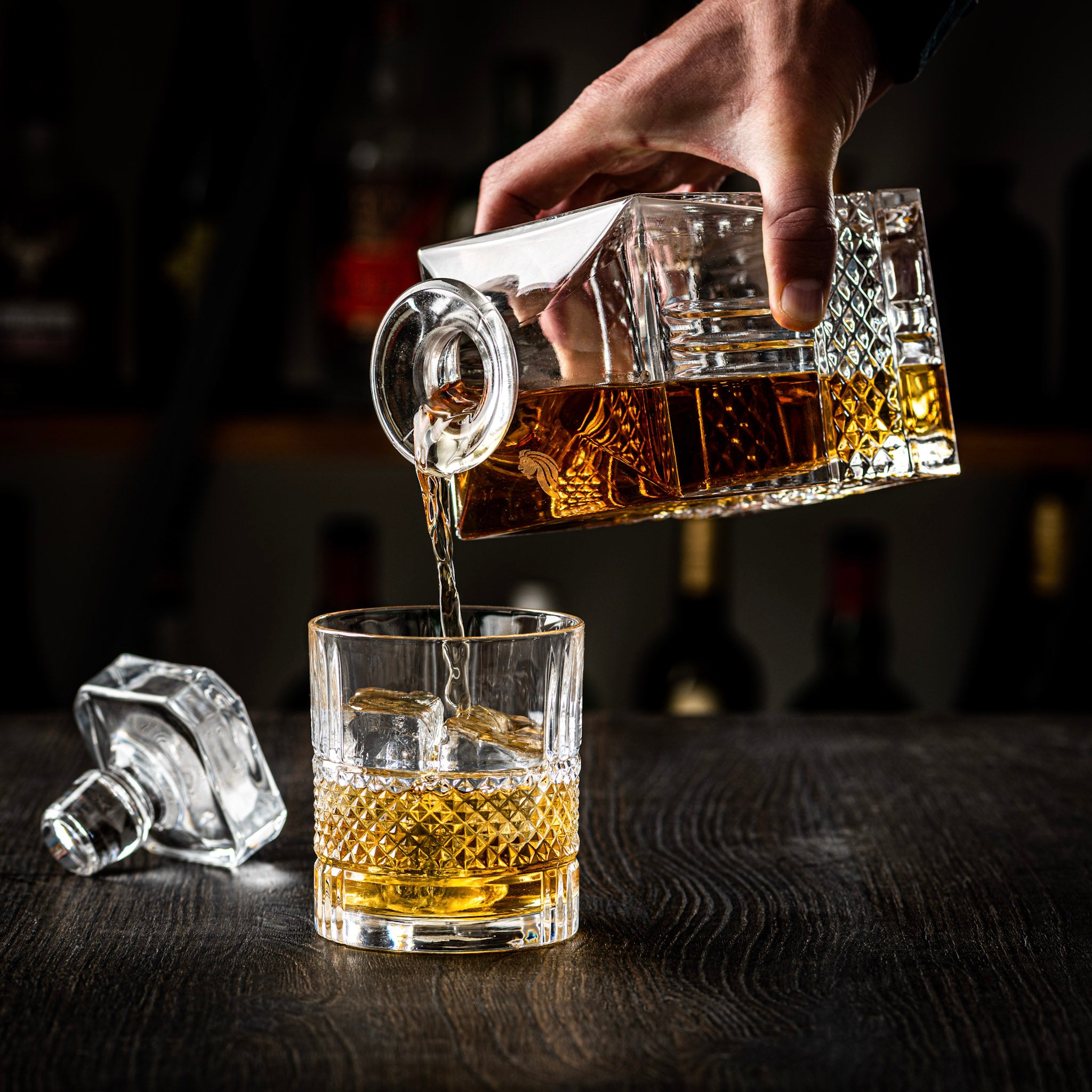 Whiskey Glazen Superior Set van 2 in Luxe Giftbox
