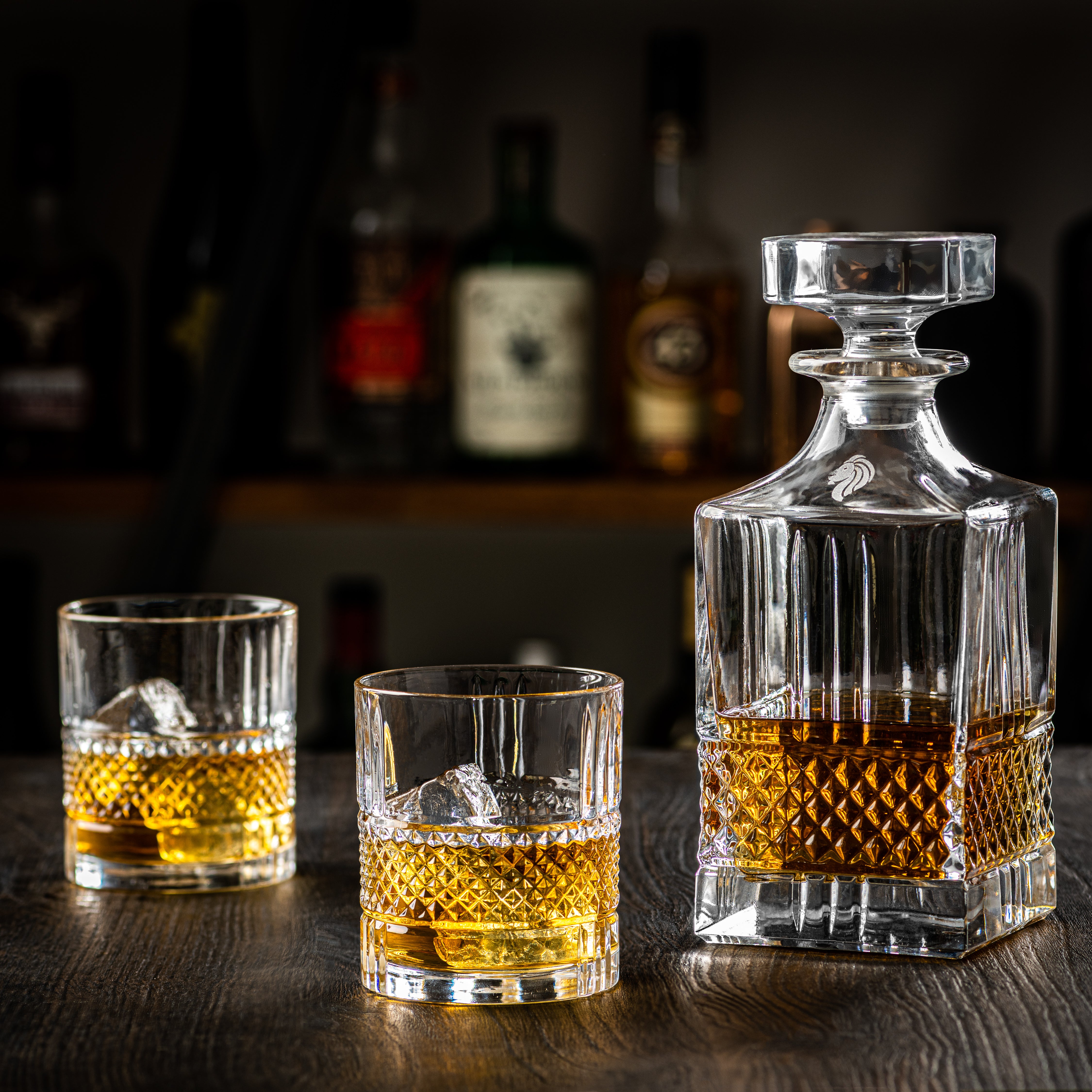 Whiskey Glazen Superior Set van 2 in Luxe Giftbox